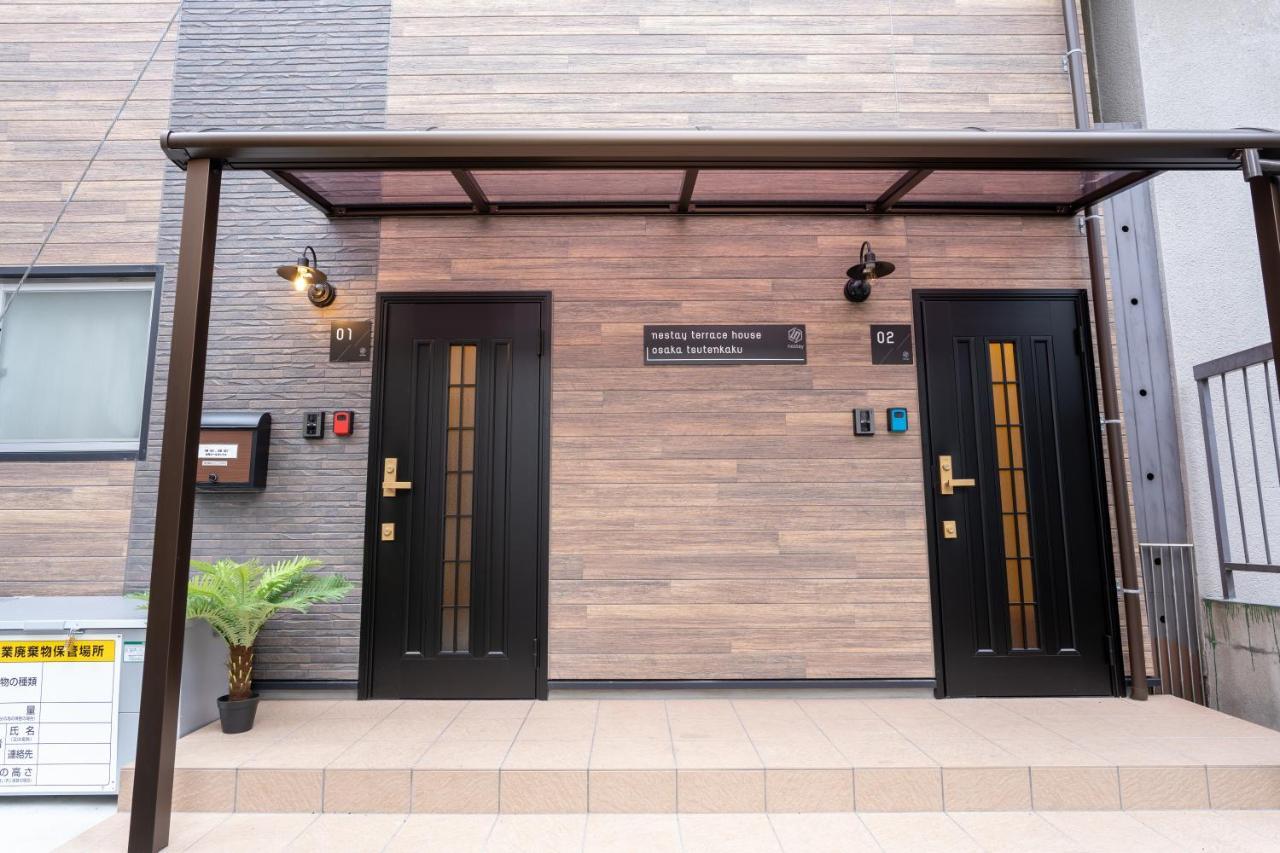 Nestay Terrace House Osaka Tsutenkaku Екстериор снимка